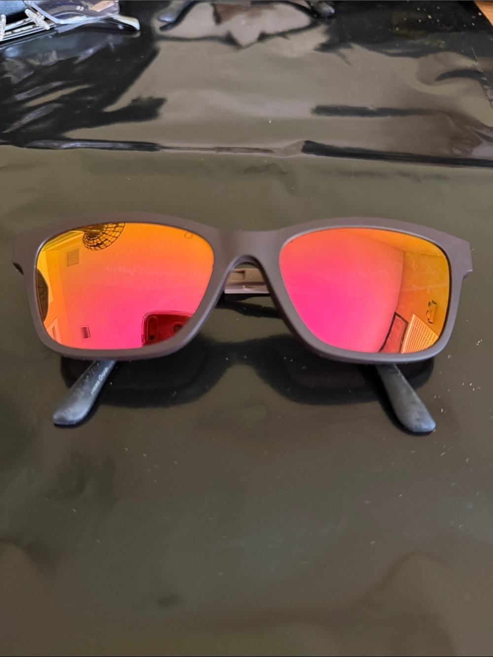 Women's Matte Brown Sunglasses with Magnet Sunnies